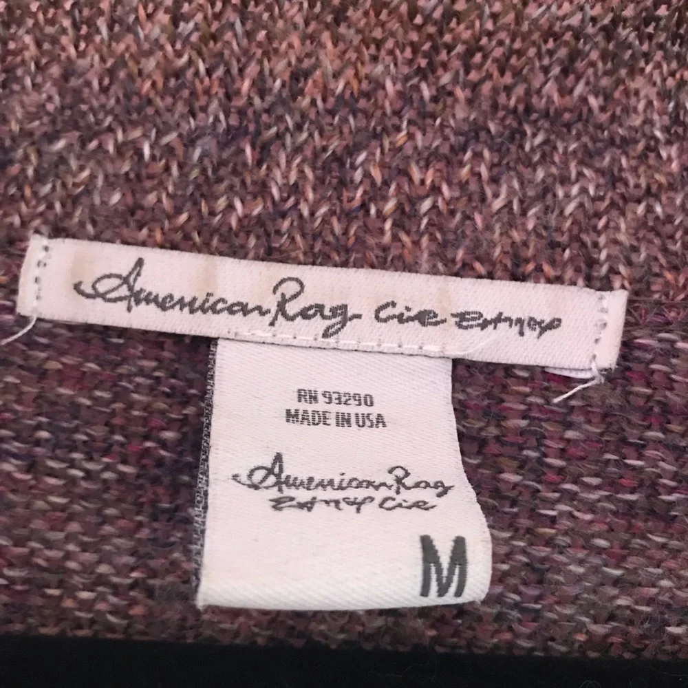 American Rag Multicolor Open-Front Cardigan - Picture 3 of 4